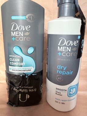 Dove Men+Care Face & Body Wash/Cleanser – Shea Butter